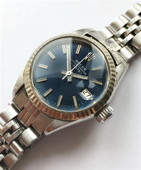 rolex datejust blue dial parts|rolex datejust blue dial vintage.